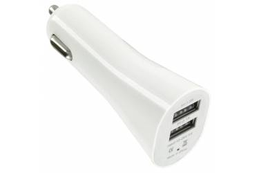 АЗУ адаптер Saphari 2 USB 2,1A (белое)
