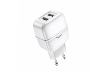 CЗУ Hoco C77A Highway dual port charger White