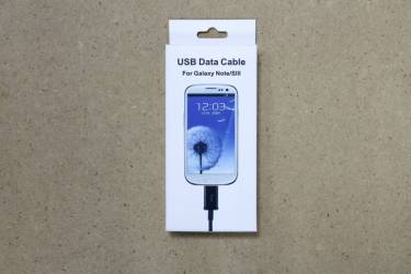Кабель USB micro оригинал для Samsung белый в уп.