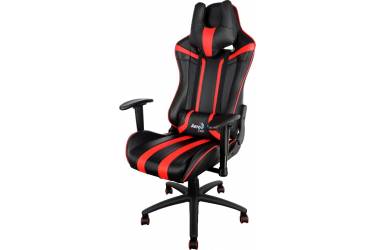 Кресло игровое Aerocool 428417 черный/красный сиденье черный/красный искусственная кожа крестовина металл