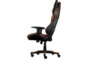 Кресло игровое Aerocool 428436 черный/оранжевый сиденье черный/оранжевый искусственная кожа