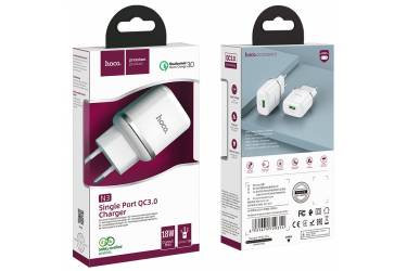 CЗУ Hoco N3 Special single port QC3.0 charger White
