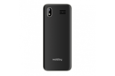Мобильный телефон Nobby 321 черно-серебристый