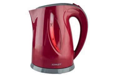 Чайник электрический Scarlett SC-EK18P15 1.7л. 2200Вт красный (корпус: пластик)