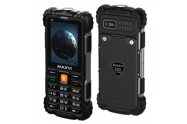 Мобильный телефон Maxvi R1 black 