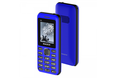 Мобильный телефон Maxvi P1 blue-black