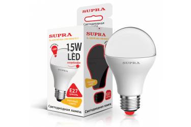 Лампа светодиодная SUPRA_PR_A65-15W/3000/E27 _стандарт
