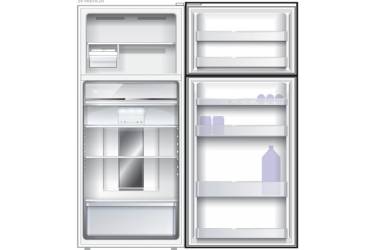 Холодильник Sharp SJ-XE39PMSL серебристый (двухкамерный)