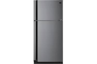 Холодильник Sharp SJ-XE55PMSL серебристый (двухкамерный)