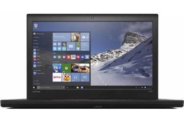 Ноутбук Lenovo ThinkPad T560 Core i5 6200U/8Gb/SSD256Gb/Intel HD Graphics 520/15.6"/IPS/FHD (1920x1080)/Windows 10 Professional 64/black/WiFi/BT/Cam/1930mAh