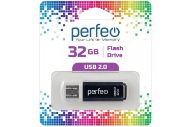 USB флэш-накопитель 32GB Perfeo C13 черный USB2.0
