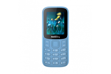 Мобильный телефон Nobby 120 светло-синий
