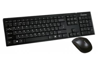 Комплект клавиатуара+мышь Smartbuy Wireless 109312AG черный