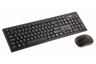 Клавиатура+мышь Smartbuy Wireless 23335AG черный