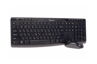 Комплект клавиатуара+мышь Smartbuy Wireless 209321AG черный