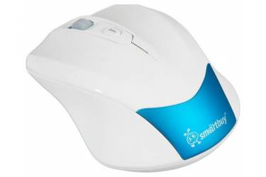 Компьютерная мышь Smartbuy Wireless 356AG бело-голубая