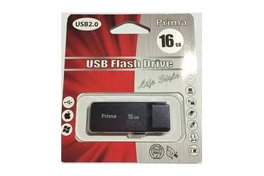 USB флэш-накопитель 16GB Prima PD-12 черный USB2.0
