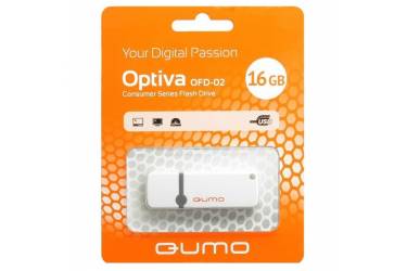 USB флэш-накопитель 16GB Qumo Optiva 02 белый USB2.0