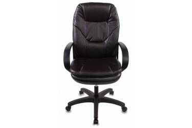 Кресло руководителя Бюрократ CH-1868/COFFEE темно-коричневый искусственная кожа (пластик черный)