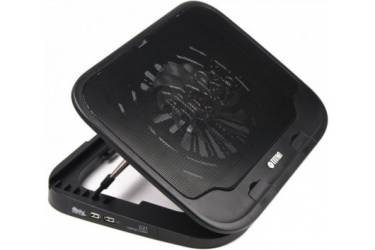 Аксессуар к ноутбуку Titan TTC-G21T Black { 2 USB, подставка для ноутбука}