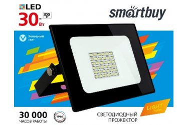 Светодиодный (LED) прожектор FL SMD LIGHT Smartbuy-30W/6500K/IP65