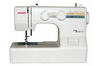 Швейная машина Janome My Style 100 белый (кол-во швейных операций -13)