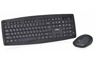 Комплект клавиатуара+мышь Smartbuy Wireless One 114348AG черный