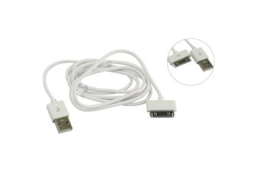 Кабель USB Smartbuy Apple 30-pin длина 1 м белый