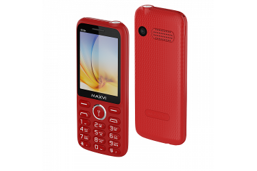 Мобильный телефон Maxvi K15n red