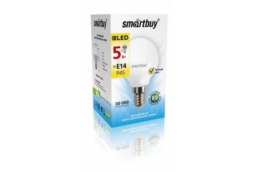 Светодиодная (LED) Лампа Smartbuy-P45-05W/3000/E14