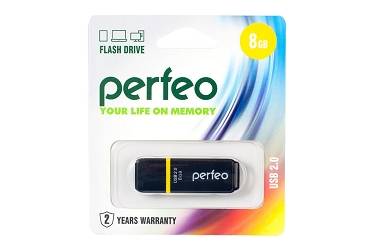 USB флэш-накопитель 64GB Perfeo C01 черный USB2.0