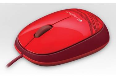 Компьютерная мышь Logitech Mouse M105 Red