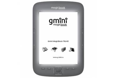 Электронная книга Gmini MagicBook A6LHD экран 6", E-Ink Carta с подсветкой + touch, 1024x758, 8Gb