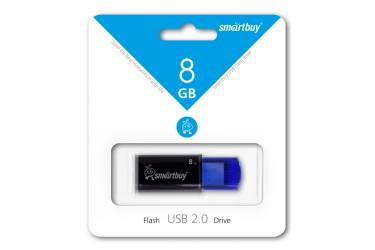 USB флэш-накопитель 8GB SmartBuy Click синий USB2.0