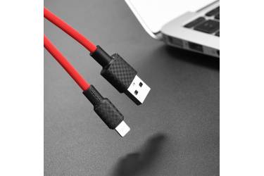 Кабель USB Hoco X29 Superior style cable for Lightning Red