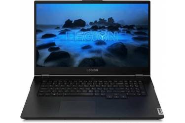 Ноутбук Lenovo Legion 5 17IMH05 Core i5 10300H/16Gb/SSD512Gb/NVIDIA GeForce GTX 1650 Ti 4Gb/17.3"/IPS/FHD (1920x1080)/noOS/black/WiFi/BT/Cam