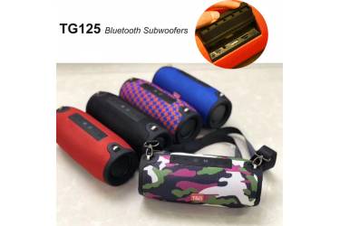 Беспроводная (bluetooth) акустика Portable TG125 (красный)
