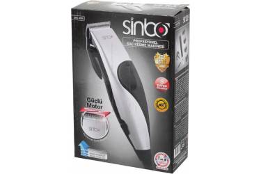 Машинка для стрижки Sinbo SHC 4350 серебристый/черный 5.5Вт (насадок в компл:4шт)