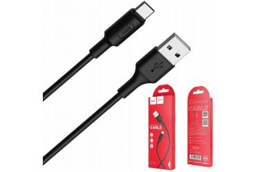 Кабель USB Hoco X39a Titan Сharging Type C (черный)
