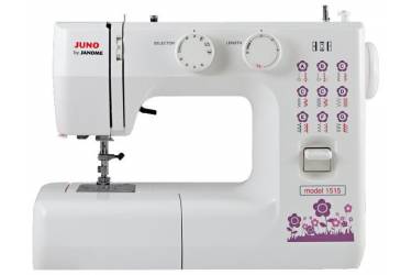 Швейная машина Janome Juno 1515 белый (кол-во швейных операций -13)