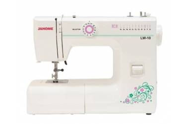 Швейная машина Janome LW-10 белый (кол-во швейных операций -7)