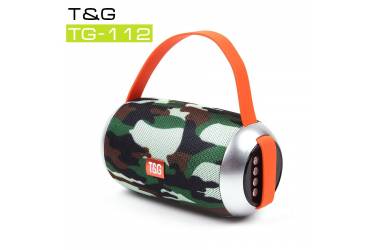 Беспроводная (bluetooth) акустика Portable TG112 камуфляж New