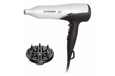 Фен Starwind SHP7817 2200Вт темно-коричневый/белый +диффузор