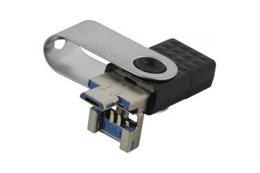 USB флэш-накопитель 128GB SmartBuy TRIO 3-in-1 OTG (USB Type-A + USB Type-C + micro USB)