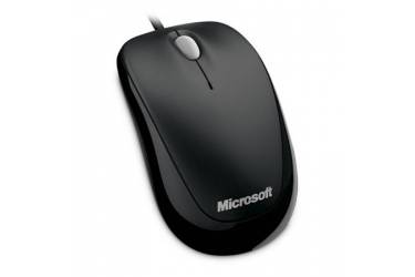 Мышь Microsoft 500 Compact черный оптическая (800dpi) USB для ноутбука (2but)