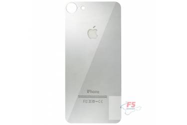 Защитное стекло цветное Krutoff Group для iPhone 7 на две стороны (shiny silver)