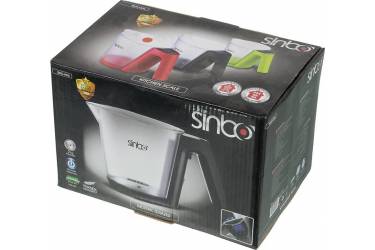 Весы кухонные электронные Sinbo SKS 4516 макс.вес:2кг красный