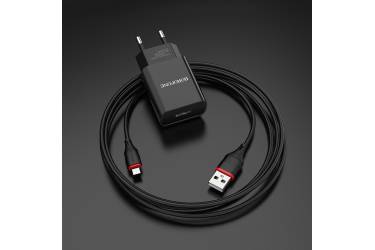 CЗУ Borofone BA20A Sharp single port charger set + Micro Black