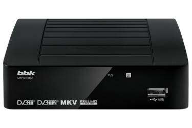 Цифровой TV-тюнер BBK T2 SMP137HDT2 черный