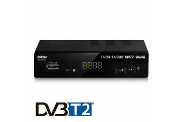 Цифровой TV-тюнер BBK T2 SMP242HDT2 черный